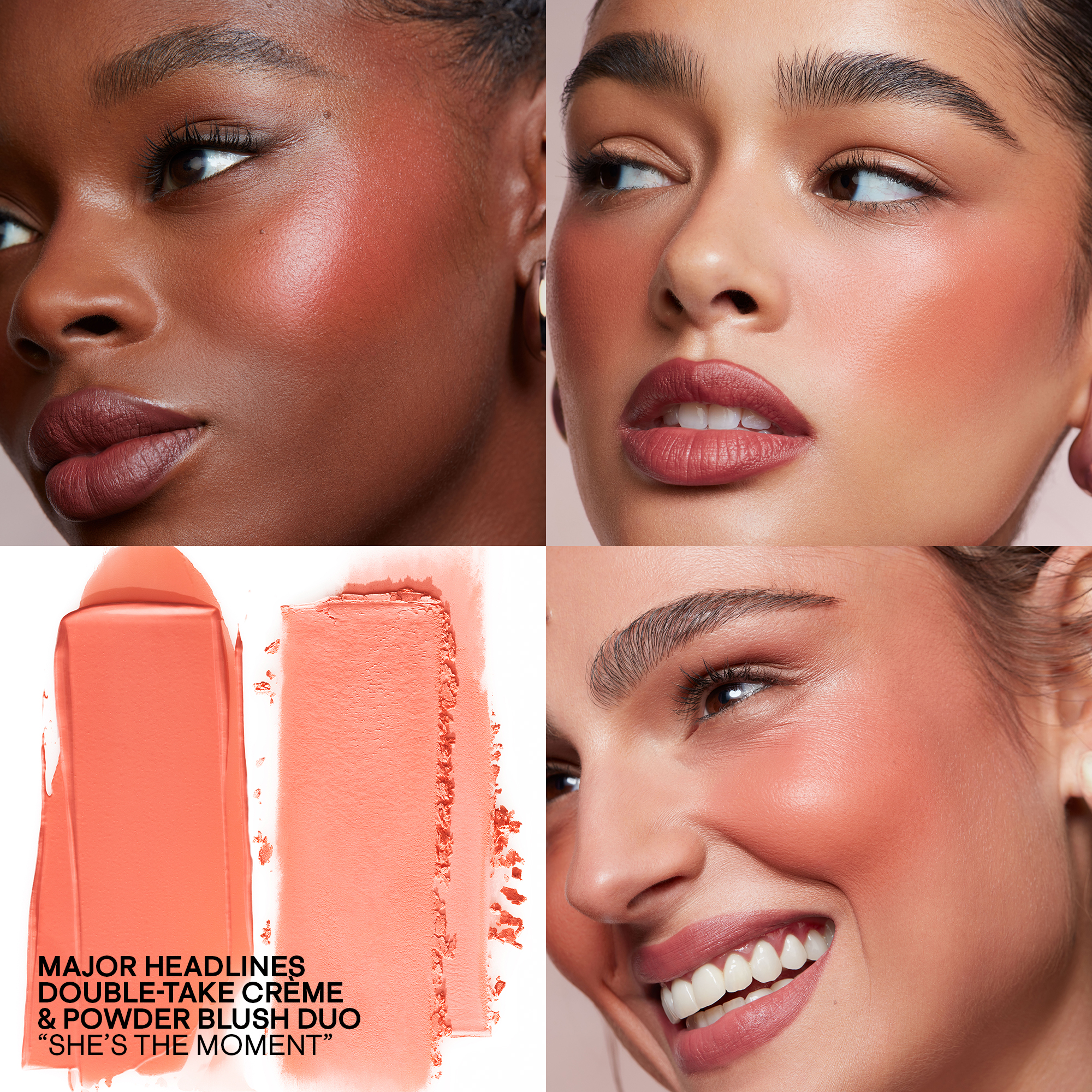 MAJOR HEADLINES DOUBLE-TAKE CR&Egrave;ME & POWDER BLUSH DUO (D&Uacute;O DE RUBOR)